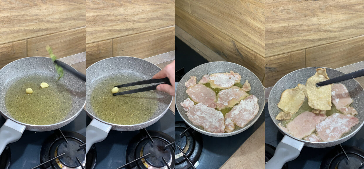 Cottura scaloppine maiale