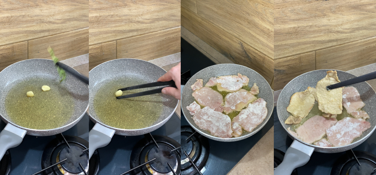Cottura scaloppine maiale