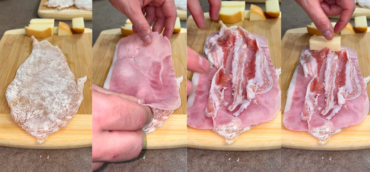 Involtini di pollo in padella facilissimi