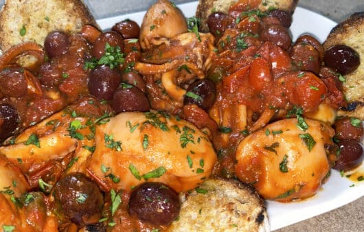 Ricetta moscardini alla luciana