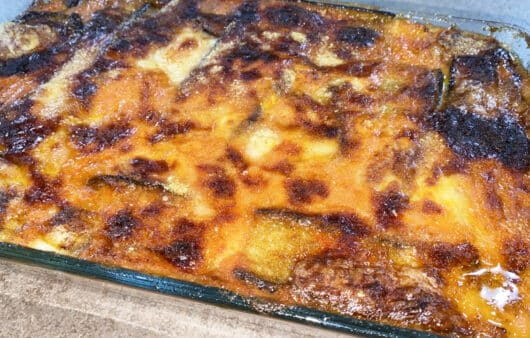 Parmigiana zucchine e melanzane