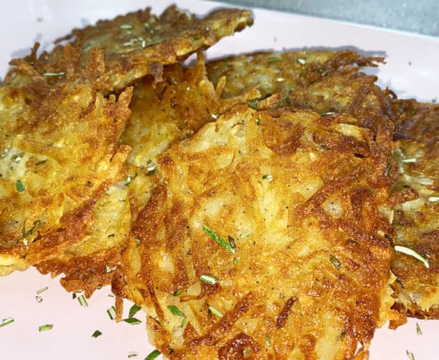 Rosti di patate in padella facilissimi