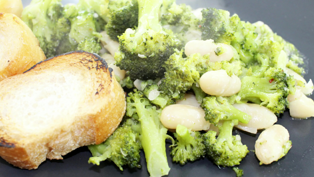 Fagioli e broccoli a modo mio