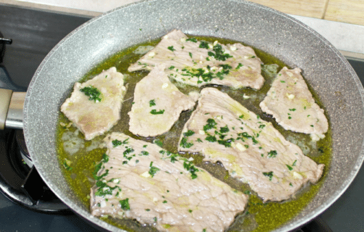 Fettine di vitello in padella velocissime