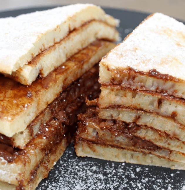 Pancake all'acqua senza uova