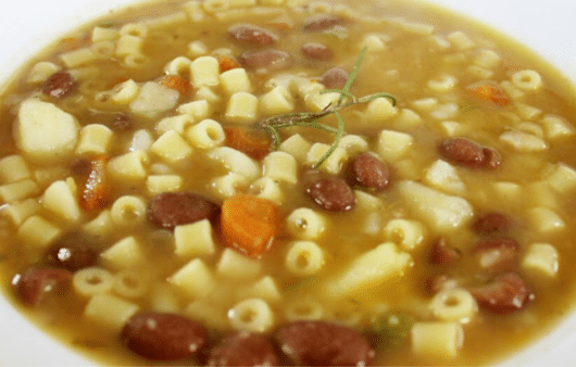 Pasta fagioli e patate