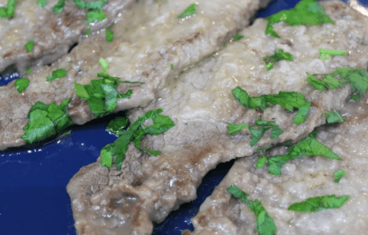 Scaloppine di vitello al Marsala