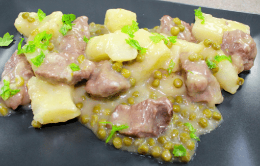 Spezzatino di vitello in bianco