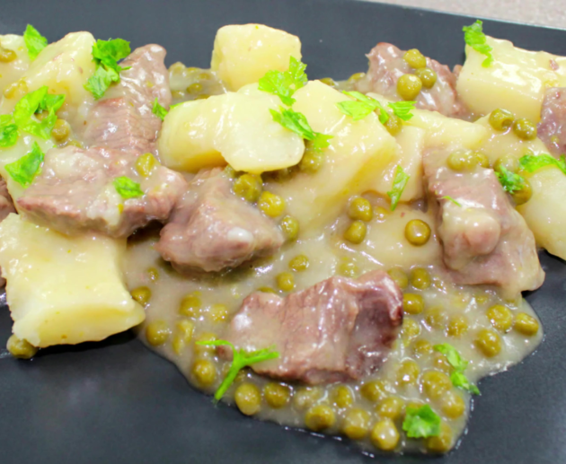 Spezzatino di vitello in bianco