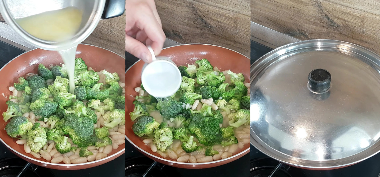 Fagioli e broccoli a modo mio