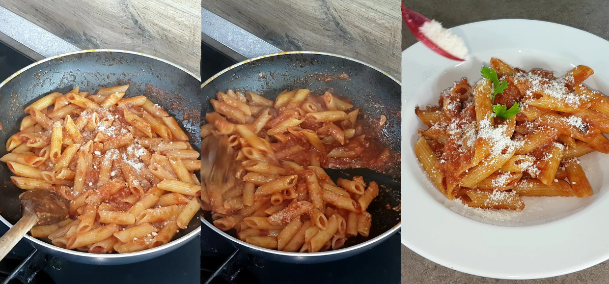 Pasta con ragù di salsiccia a modo mio