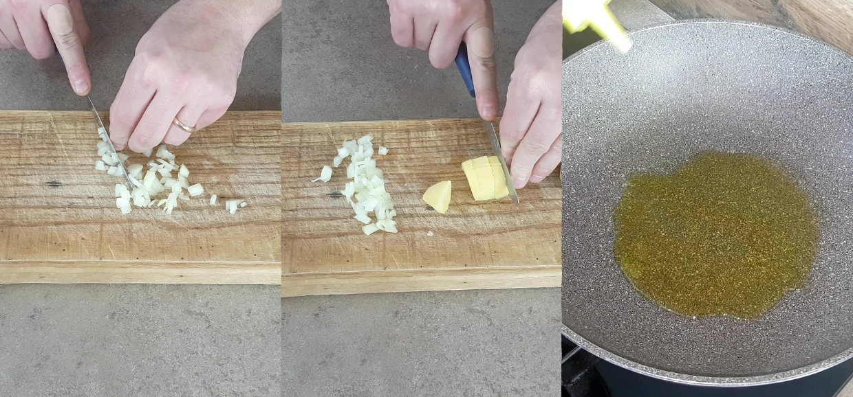 Riso patate e spinaci
