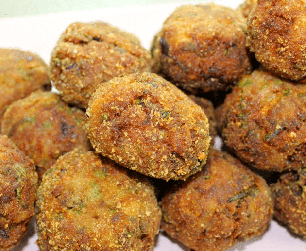 Polpette di zucchine, melanzane, carne e philadelphia