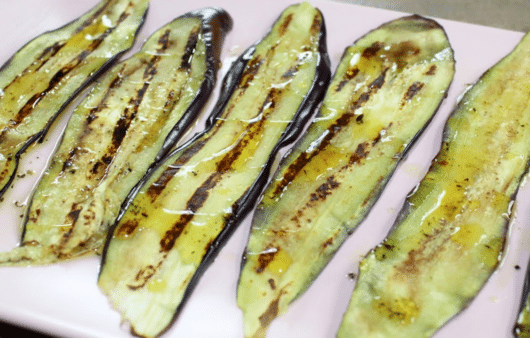 Melanzane grigliate col trucco