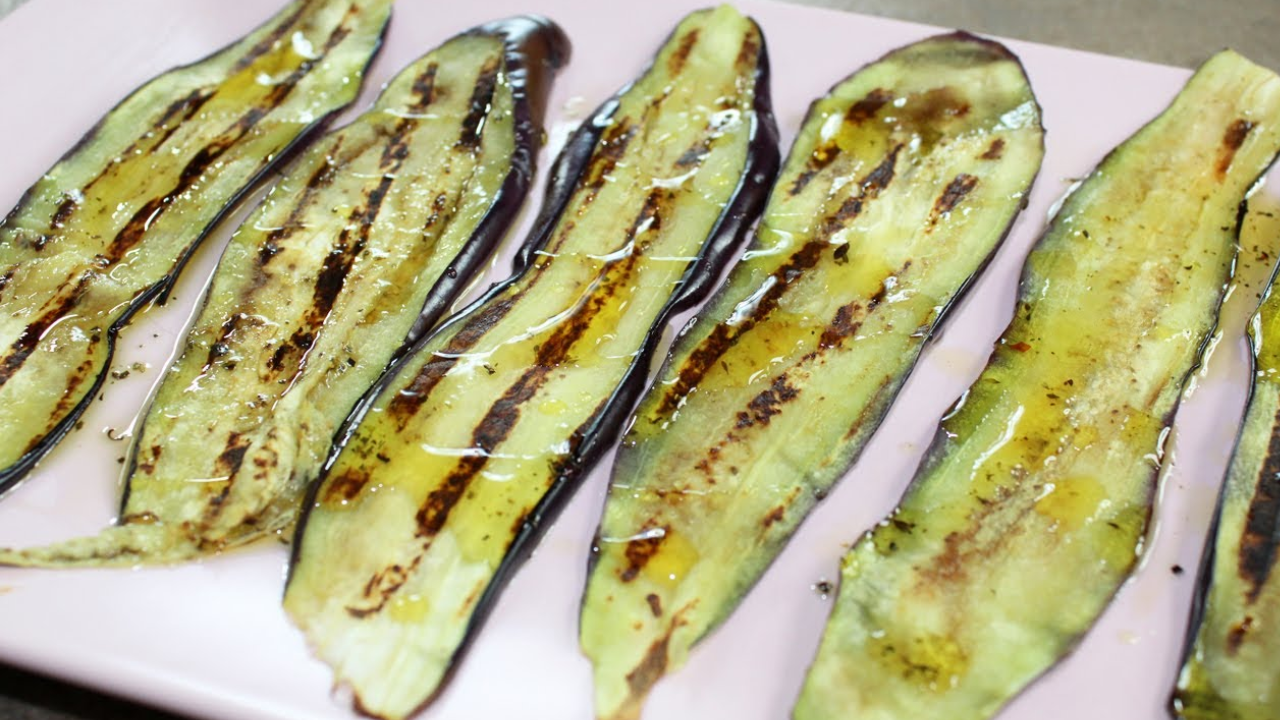 Melanzane grigliate col trucco