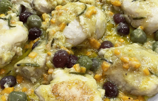Pollo alla cacciatora in bianco a modo mio