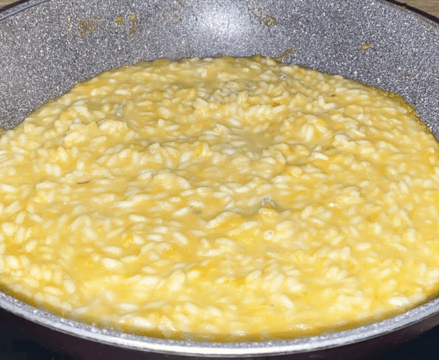 Risotto zucca e gorgonzola