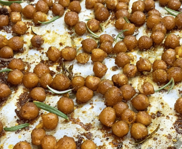 Ceci croccanti al forno senza farina