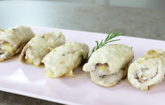 Involtini di maiale in padella