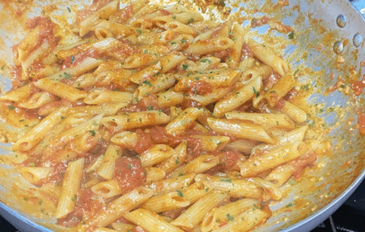 Penne all'arrabbiata