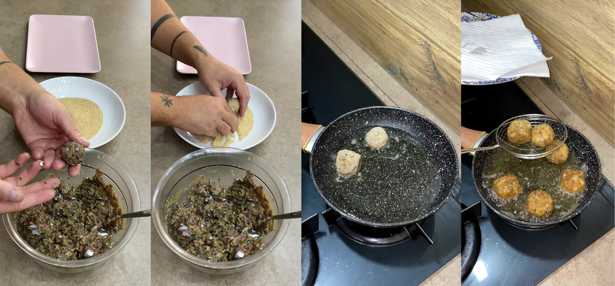 Polpette di alici