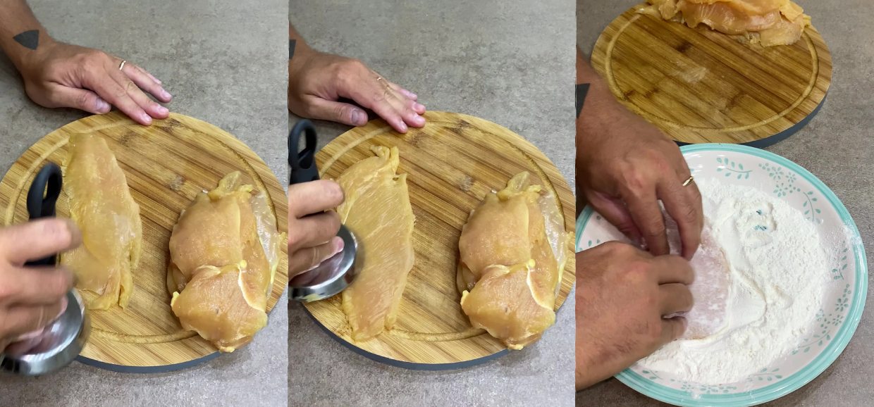 Petto di pollo alla pizzaiola con provola