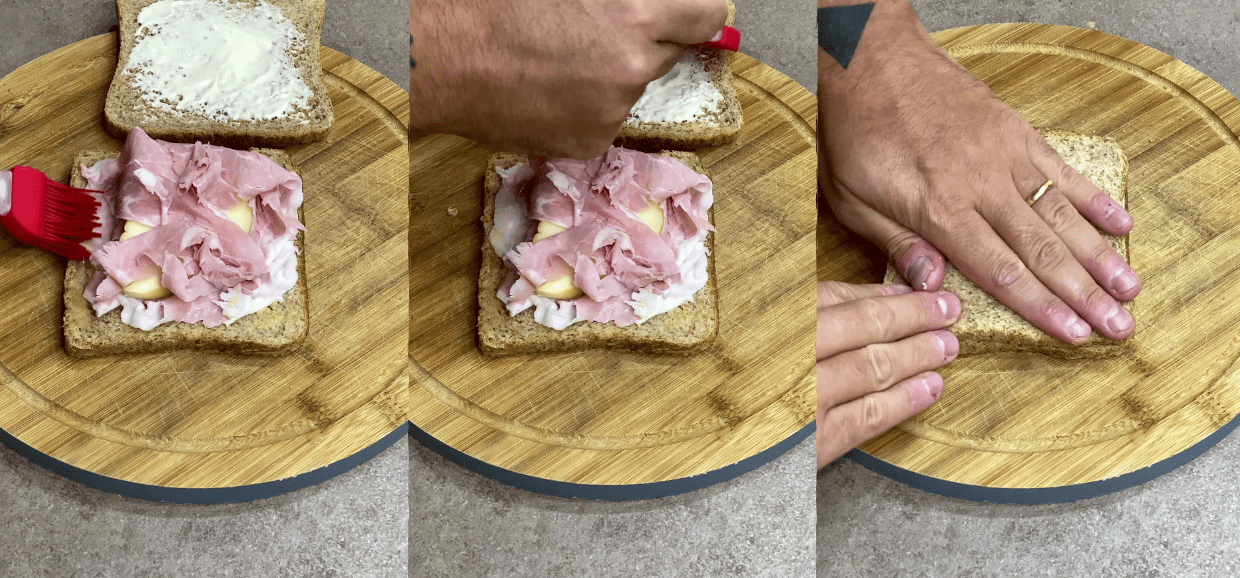 Sandwich in carrozza