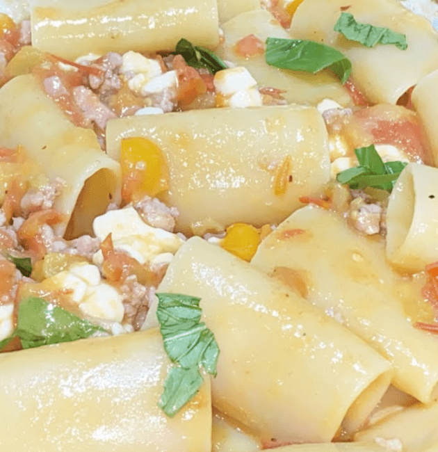 Paccheri alla zio Michele