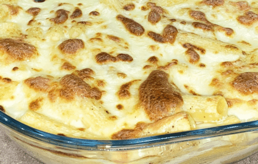 Pasta al forno ai formaggi