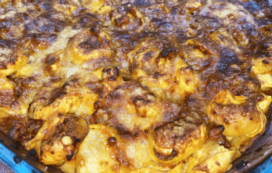 Tortellini al ragù gratinati al forno