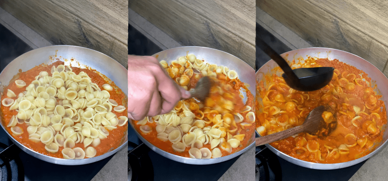 Pasta con crema di pomodorini secchi, burrata e rucola | Carlo Gaiano