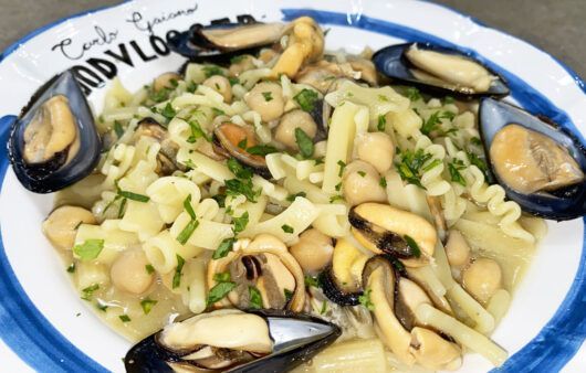 Pasta ceci e cozze