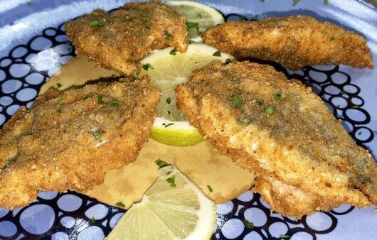 Alici fritte ripiene di scamorza