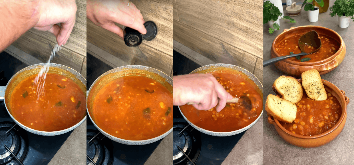 Fagioli all'uccelletto
