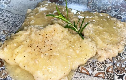 Fettine di lonza di maiale al vino bianco