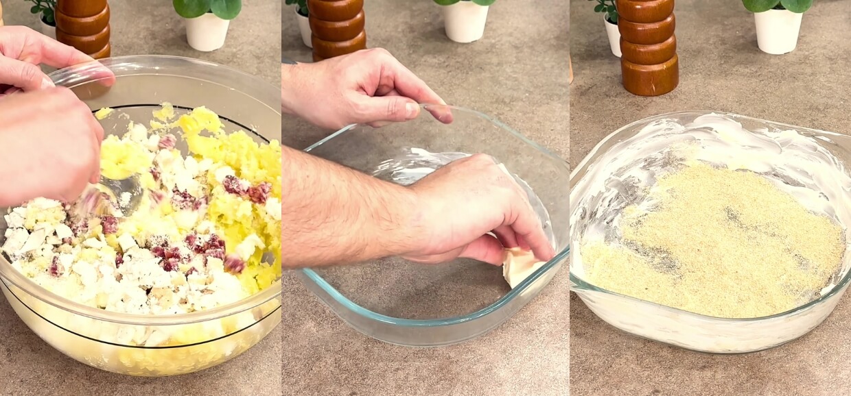 Gateau di patate napoletano