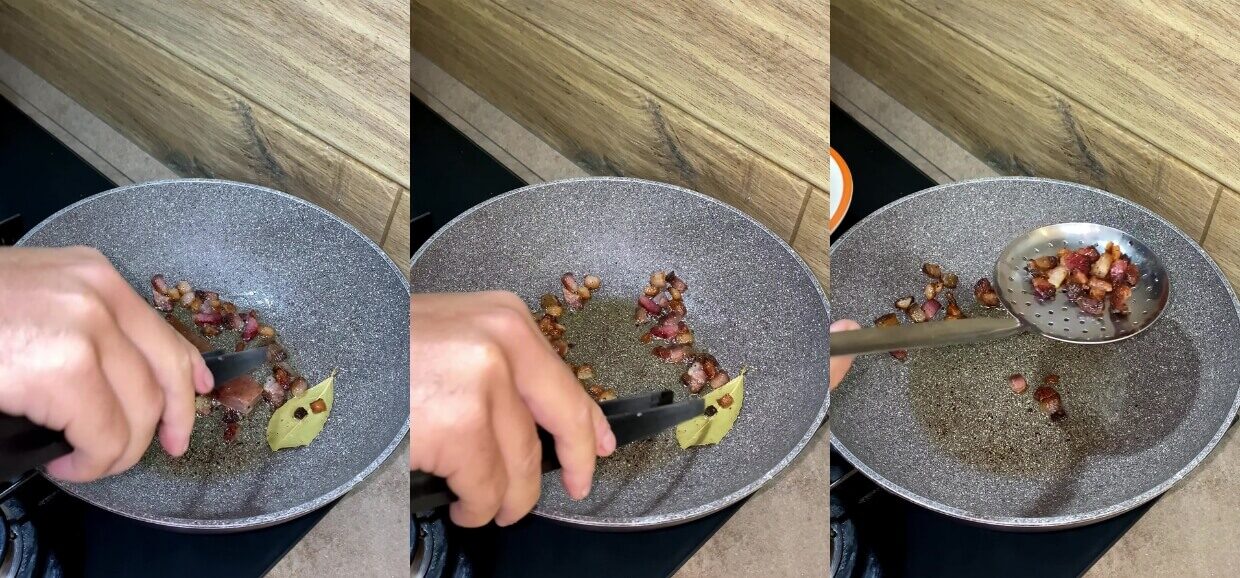 Lagane ceci e guanciale