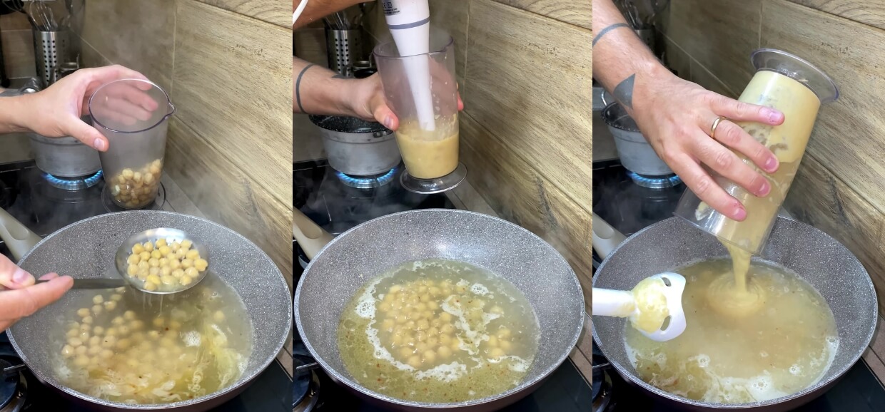 Lagane ceci e guanciale