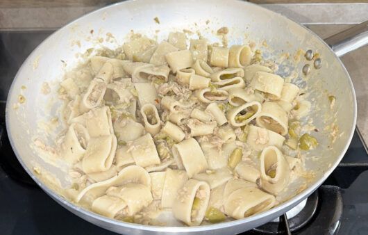 Pasta al tonno risottata