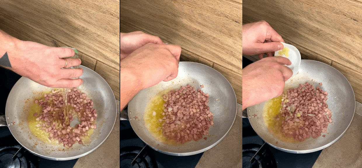 Pasta alla boscaiola a modo mio