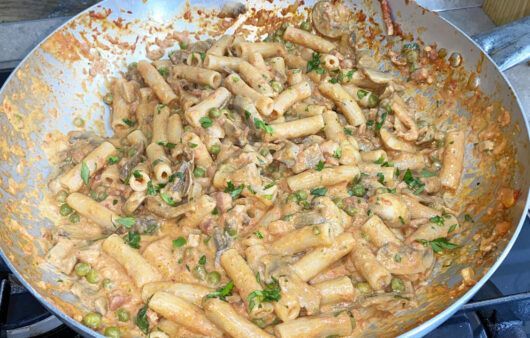 Pasta alla boscaiola a modo mio