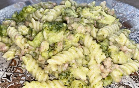 Pasta broccoletti e salsiccia