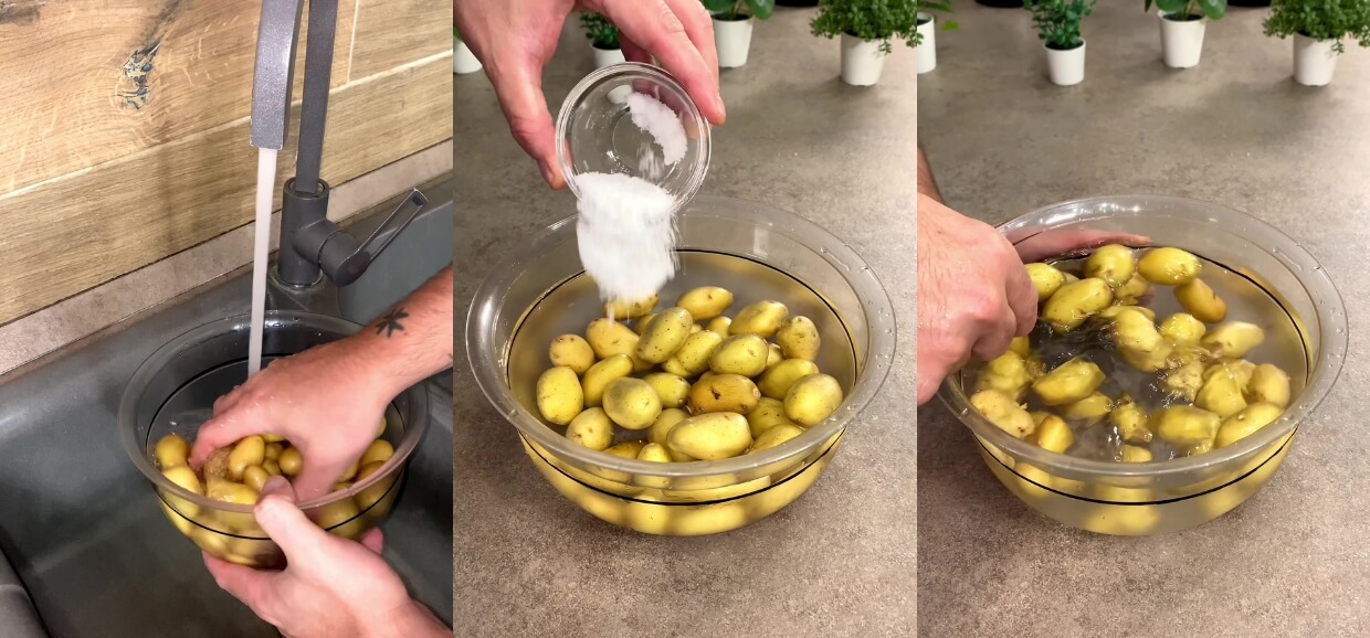 Patate novelle in padella