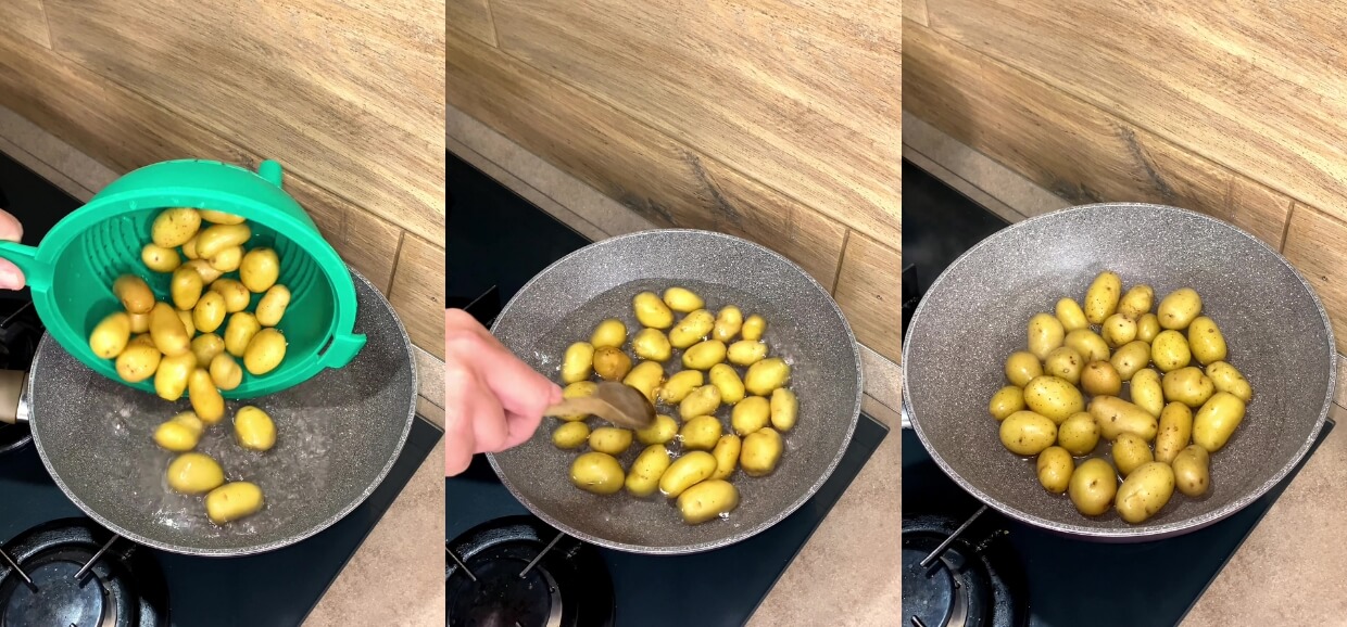 Patate novelle in padella