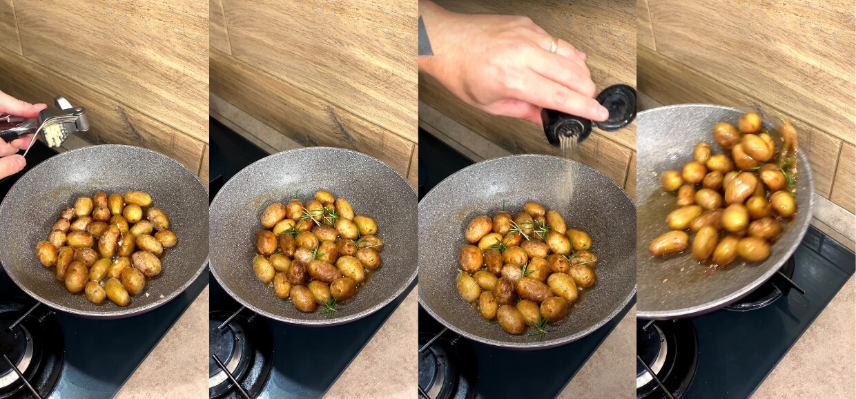Patate novelle in padella