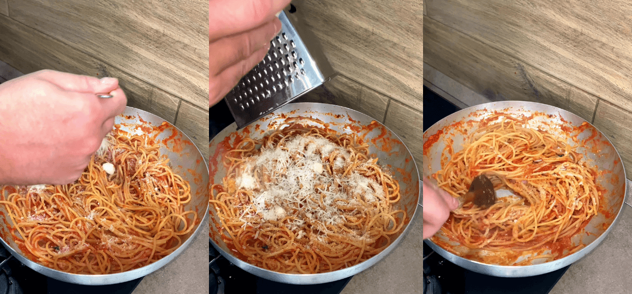 Spaghetti al pomodoro a modo mio