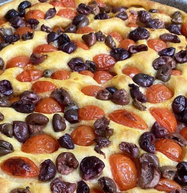 Focaccia barese a modo mio