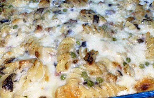 Pasta al forno bianca a modo mio