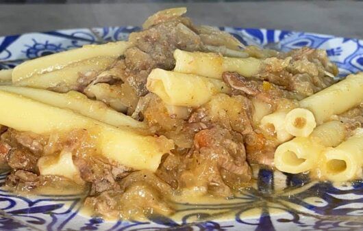 Ziti alla genovese di nonna