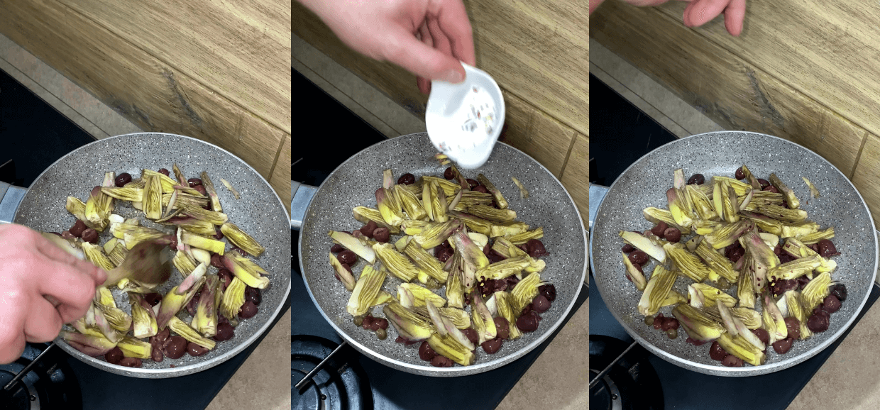 Carciofi affogati alla napoletana